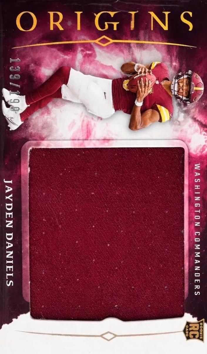 2024 Panini Origins Football Jayden Daniels #RJJ-JDA