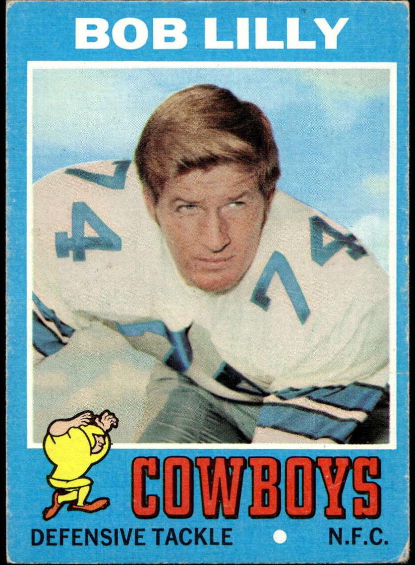 1971 Topps Football Bob Lilly #144