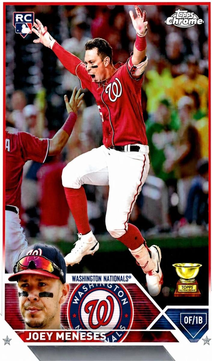 2023 Topps Chrome Baseball Joey Meneses #60 SGC 10