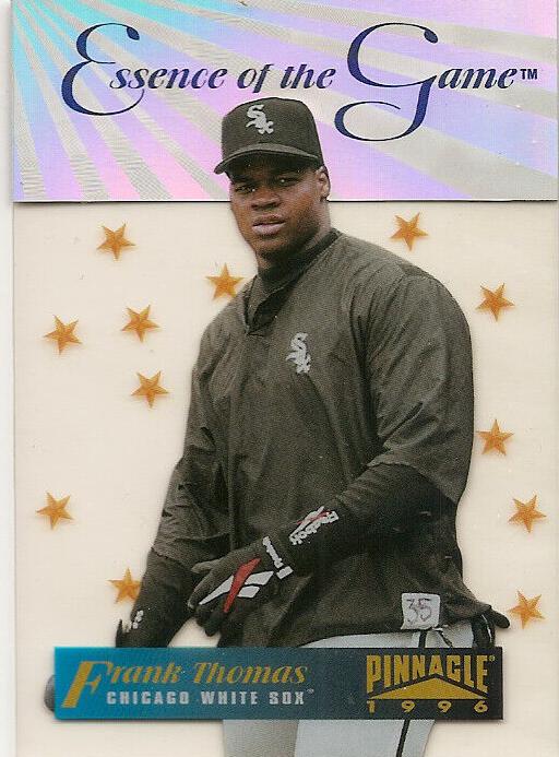 1996 Pinnacle Baseball Frank Thomas #3