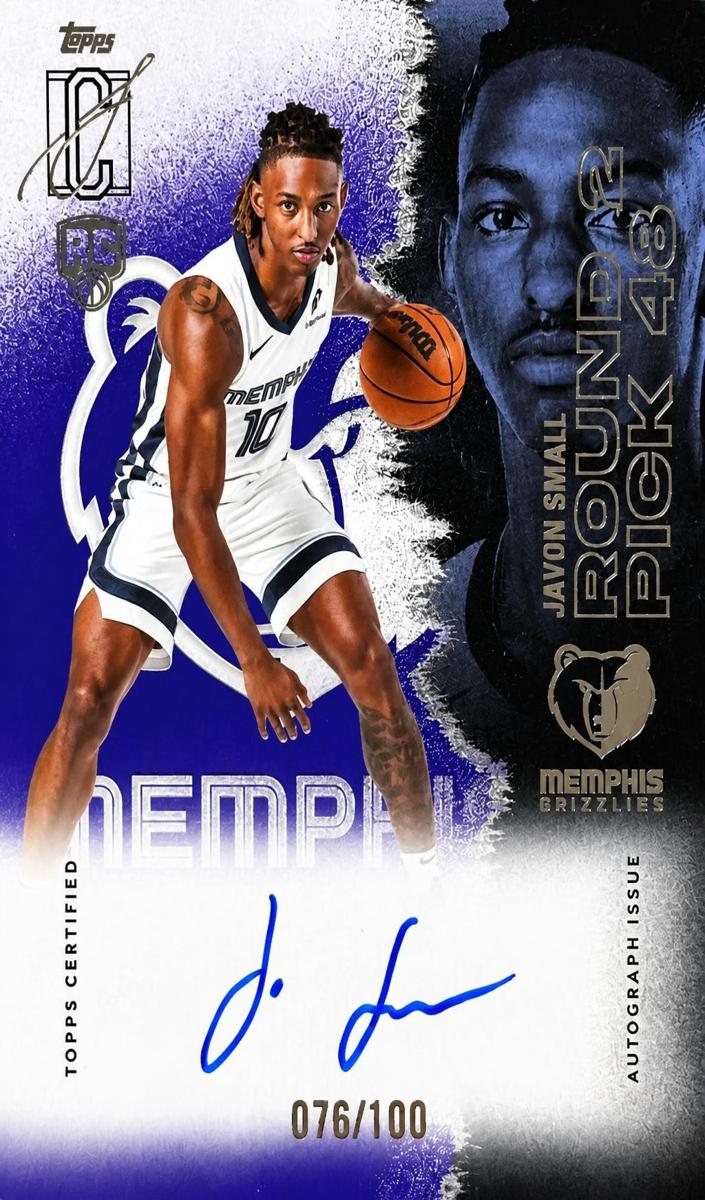 2025 Topps Signature Class Basketball Purple Javon Small #RCA-JS