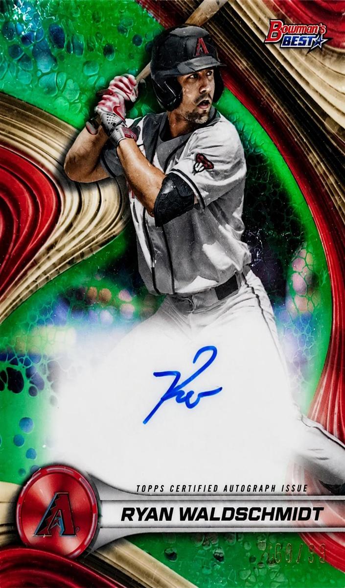 2024 Bowman's Best Baseball Green Ryan Waldschmidt #B24-RW PSA 9