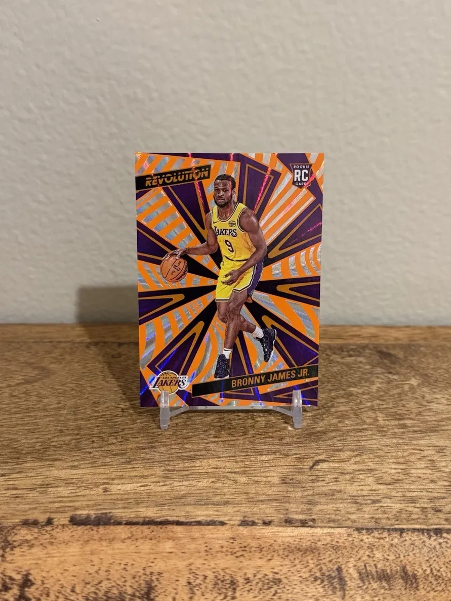 2024 Panini Revolution Basketball Sunburst Bronny James Jr. #118