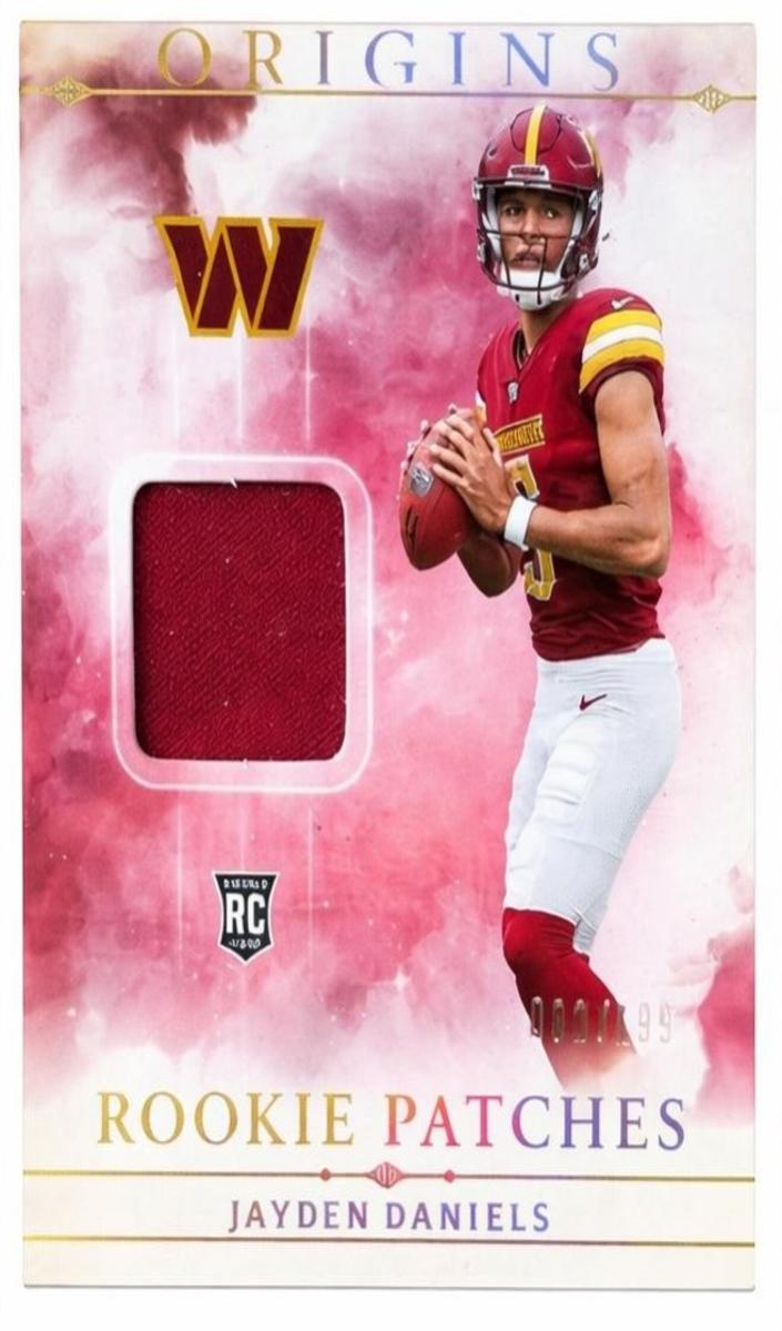 2024 Panini Origins Football Jayden Daniels #RPT-JDA