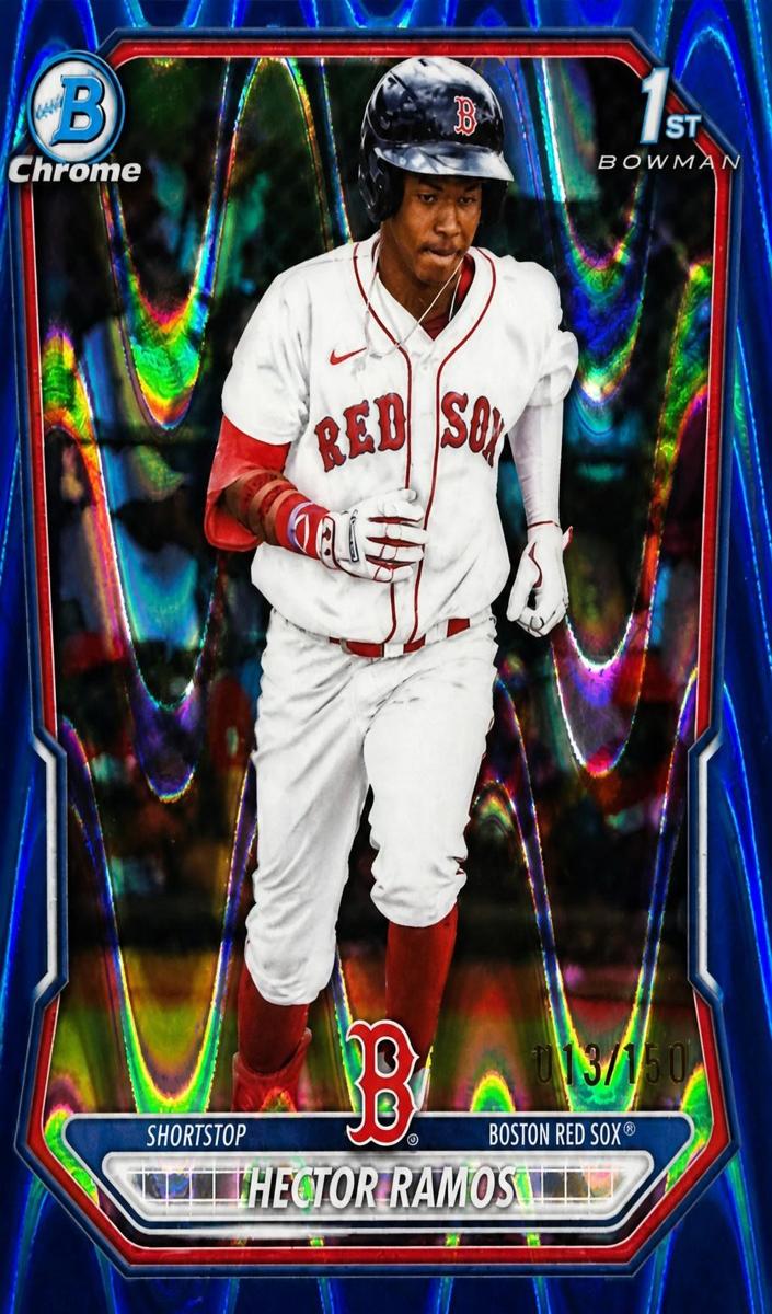 2026 Bowman Baseball Blue RayWave Refractor Hector Ramos #BCP-128