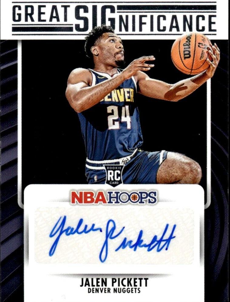 2023 Panini Hoops Basketball Jalen Pickett #GS-PKT