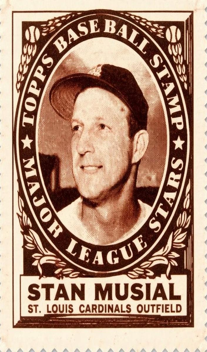 1961 Topps Baseball Stan Musial #NNO PSA 6