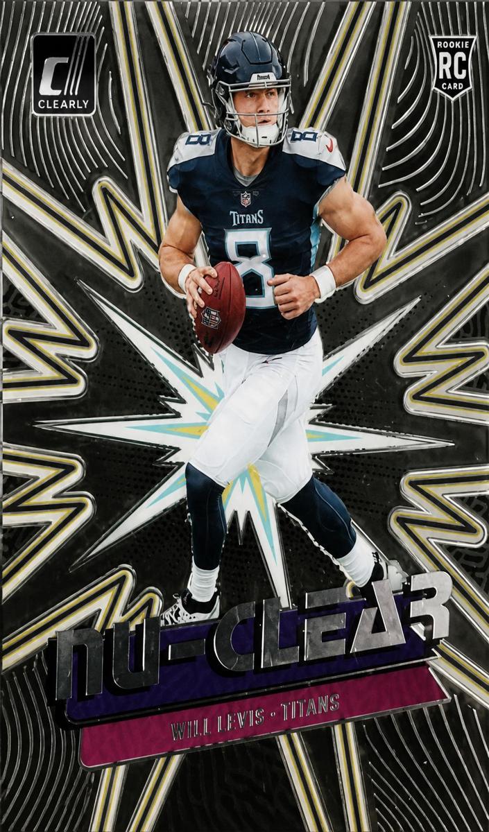 2023 Panini Clearly Donruss Football Will Levis #17