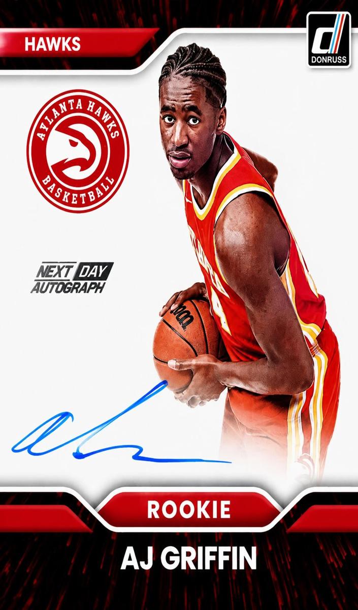 2022 Panini Donruss Basketball AJ Griffin #ND-AJG
