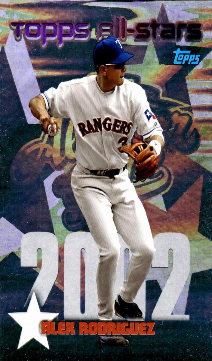 2003 Topps Baseball Alex Rodriguez #TAS4