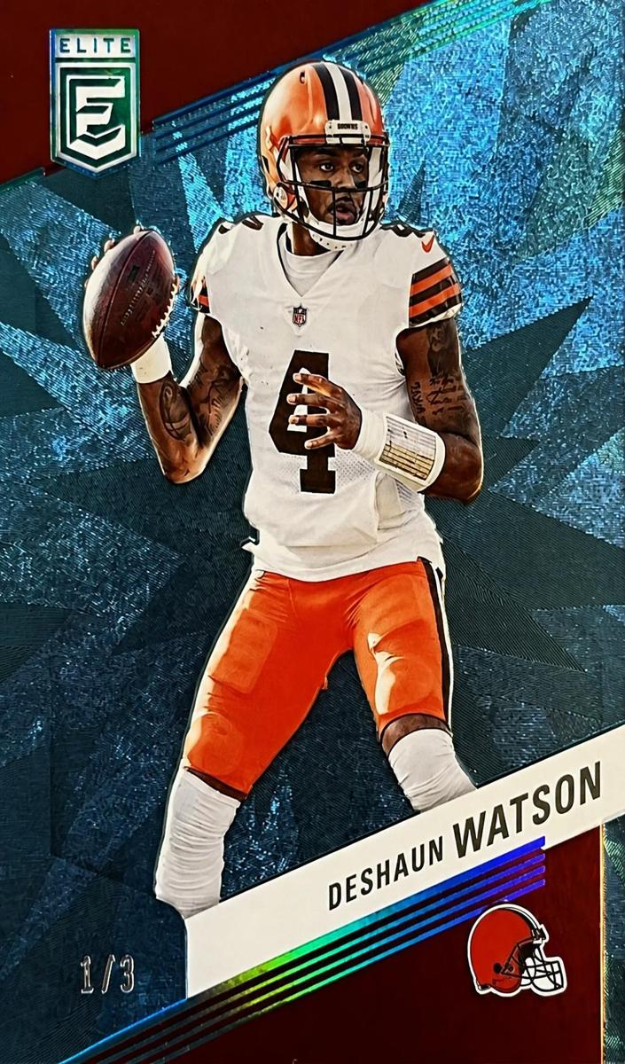 2023 Donruss Elite Football FOTL Platinum Deshaun Watson #31