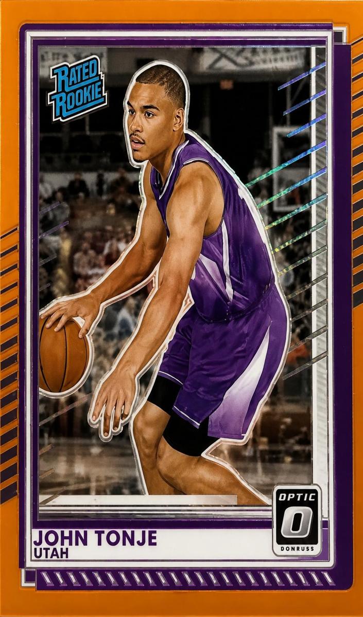 2025 Panini Donruss Basketball Orange John Tonje #38