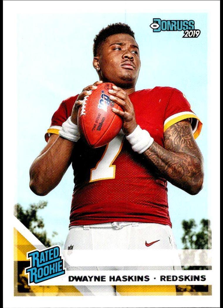 2019 Panini Donruss Football Dwayne Haskins #301 PSA 9