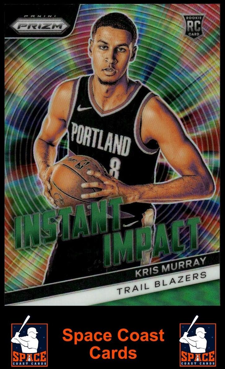 2023 Panini Prizm Basketball Green Kris Murray #12 PSA 10