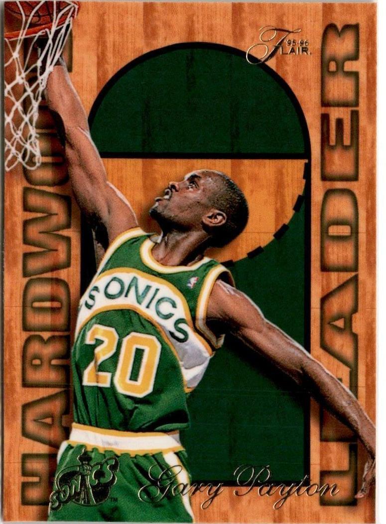 1995 Flair Basketball Gary Payton #25