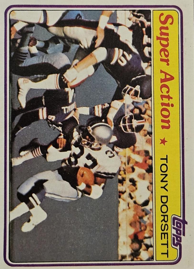 1981 Topps Football Tony Dorsett #138