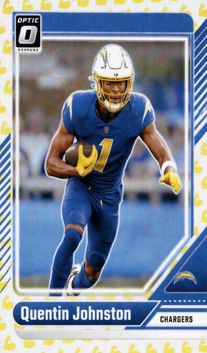 2024 Donruss Optic Football Flex Quentin Johnston #108
