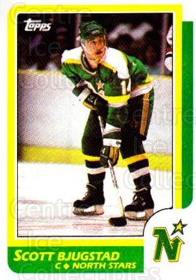 1986 Topps Hockey Scott Bjugstad #23