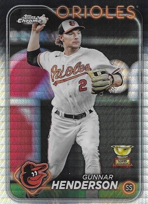 2024 Topps Chrome Baseball Prism Gunnar Henderson #36