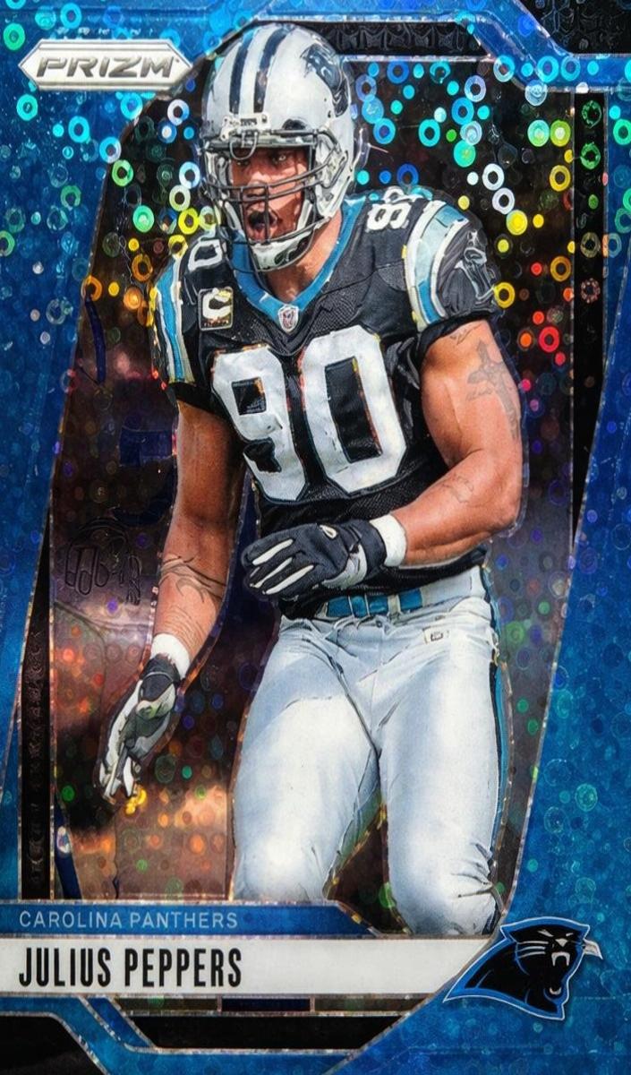 2024 Panini Prizm Football No Huddle Blue Julius Peppers #43