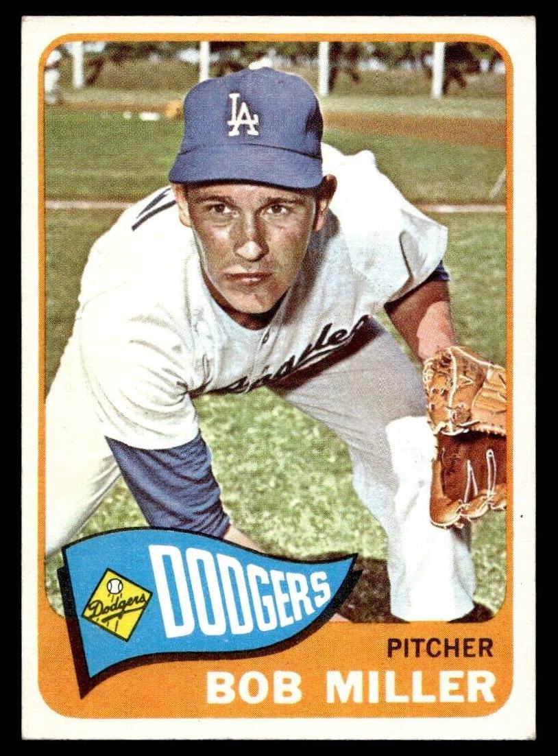 1965 Topps Baseball Bob Miller #98