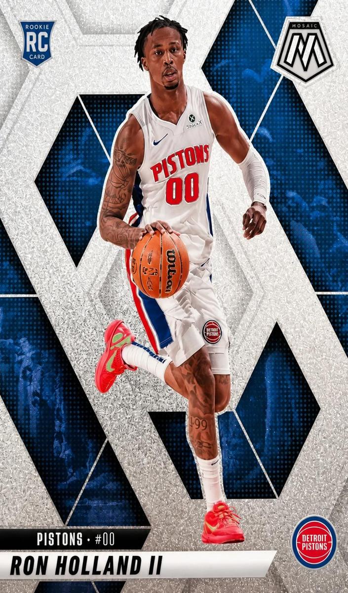 2024 Panini Mosaic Basketball Glitter Ron Holland II #219 PSA 9