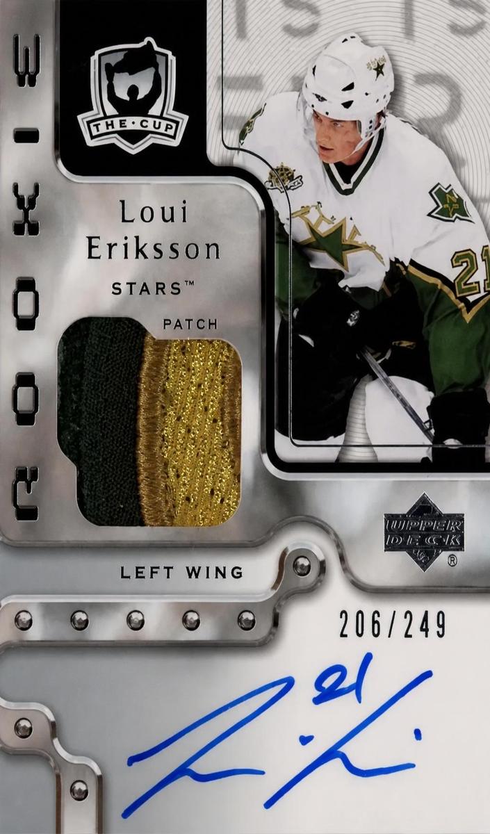 2006 Upper Deck The Cup Hockey Loui Eriksson #125