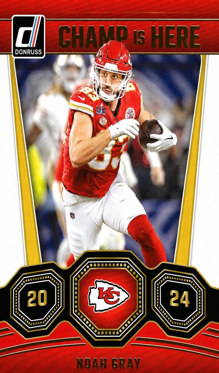 2024 Panini Donruss Football Noah Gray #15