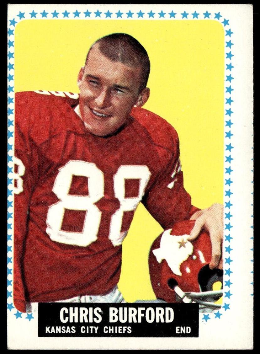 1964 Topps Football Chris Burford #94