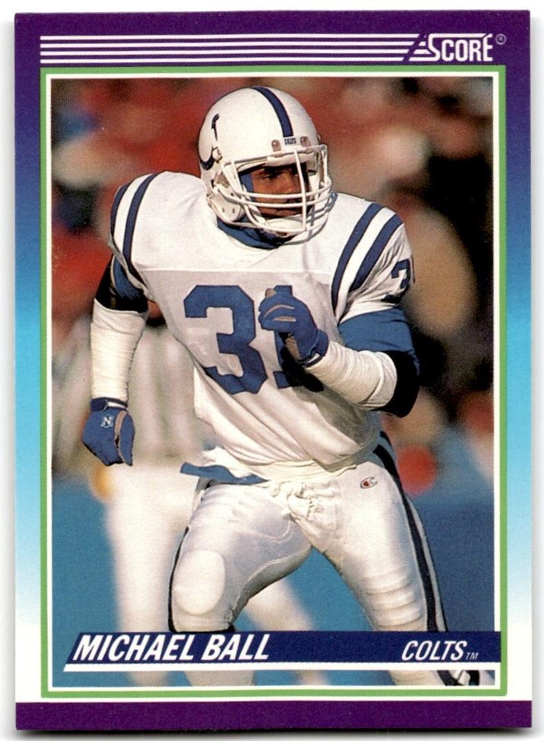 1990 Score Football Michael Ball #525
