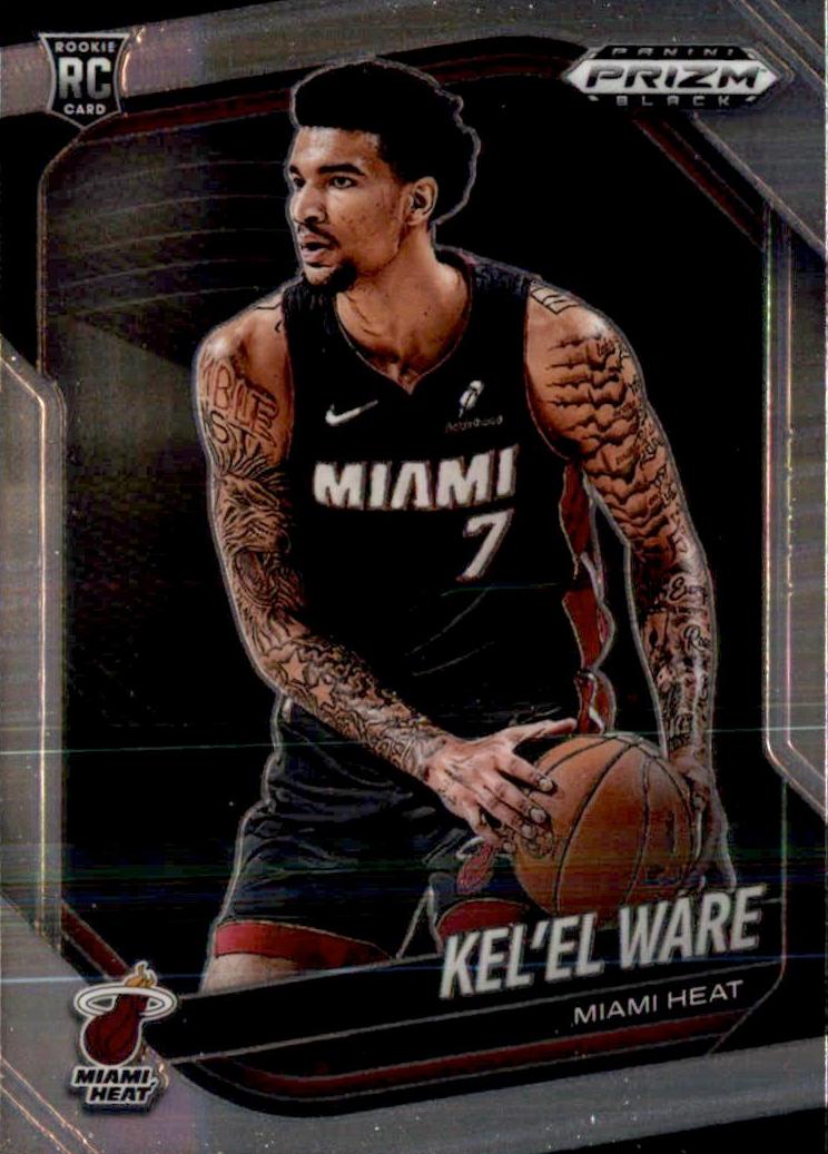 2024 Panini Prizm Black Basketball Kel'el Ware #156