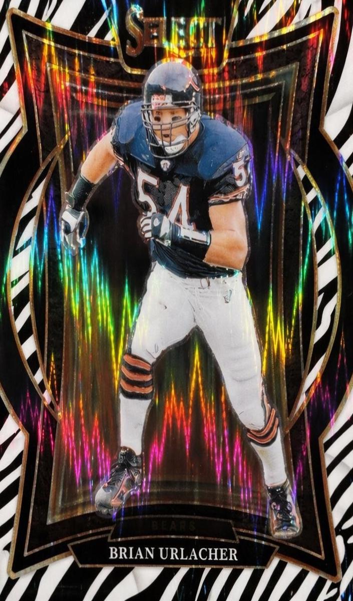 2024 Panini Select Football Zebra Brian Urlacher #13