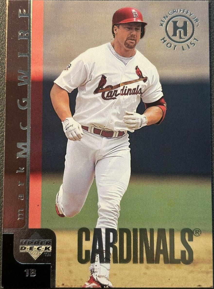 1998 Upper Deck Baseball Mark McGwire #9 PSA 9