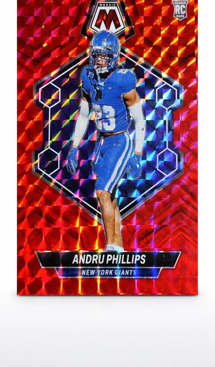 2024 Panini Mosaic Football Red Andru Phillips #362
