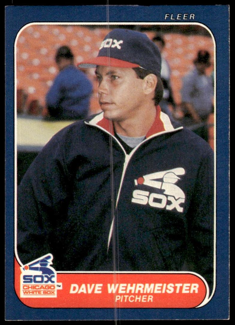 1986 Fleer Baseball Dave Wehrmeister #220