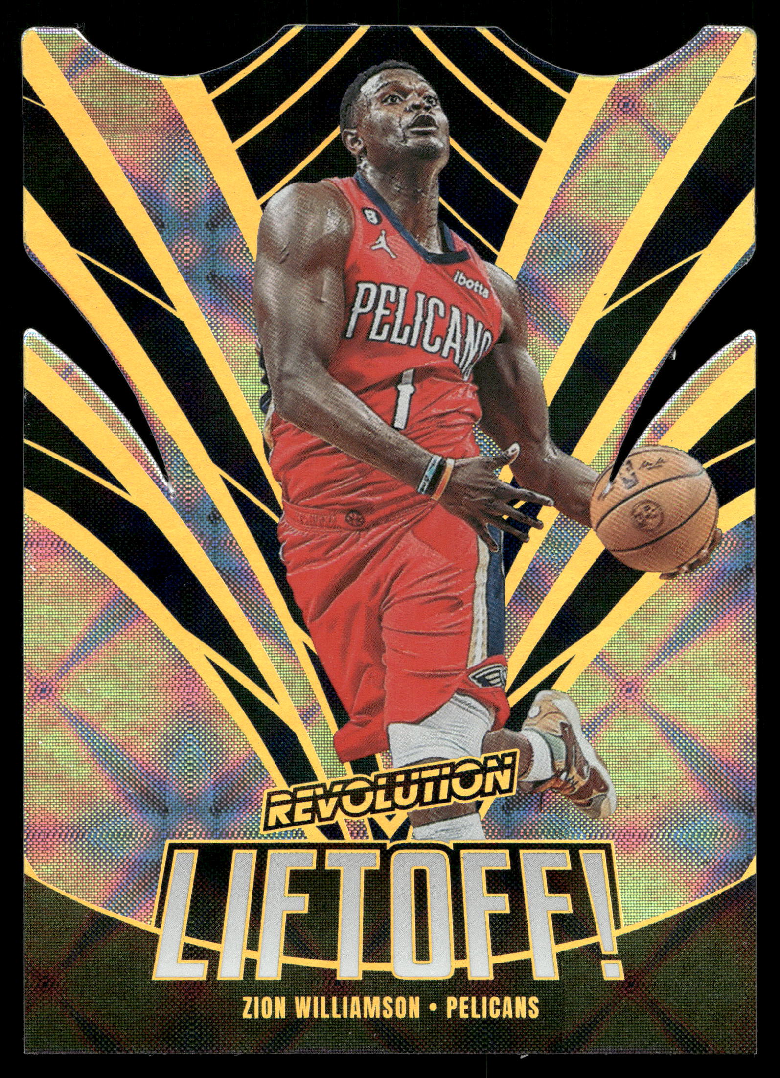2023 Panini Revolution Basketball Galactic Zion Williamson #3