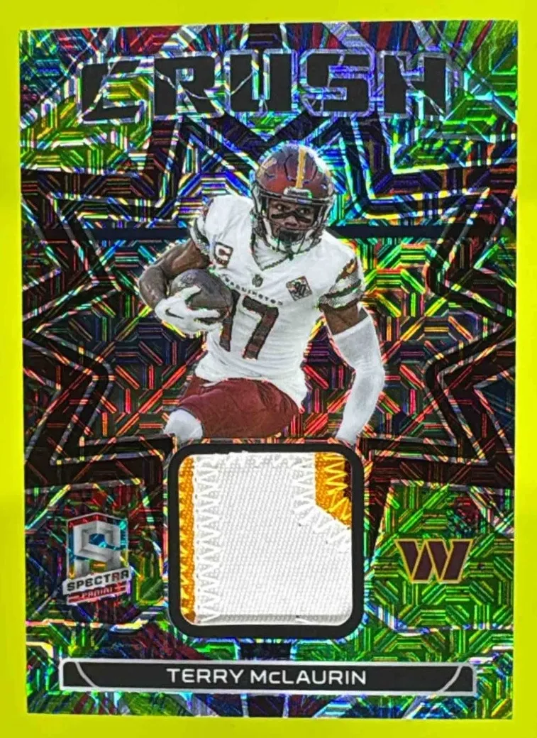 2023 Panini Spectra Football Meta Terry McLaurin #CRU-TMC
