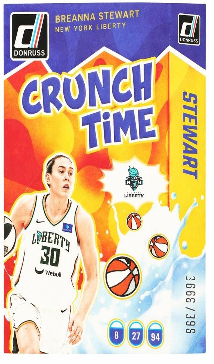 2025 Panini Donruss WNBA Basketball Green Fireworks Breanna Stewart #3