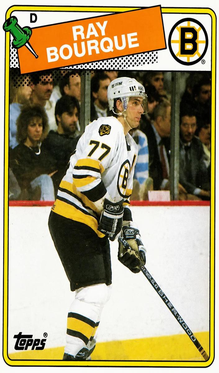 1988 Topps Hockey Ray Bourque #73 PSA 6.5