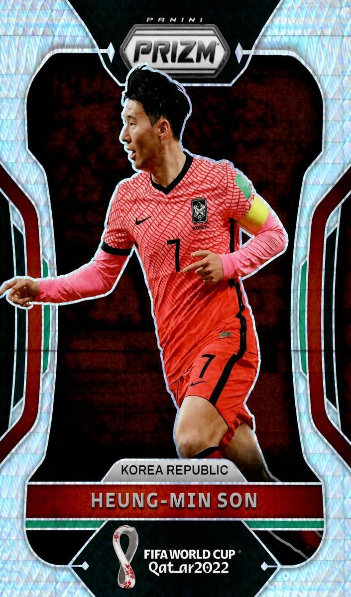 2022 Panini Prizm FIFA World Cup Qatar Soccer Hyper Heung-Min Son #135 PSA 10