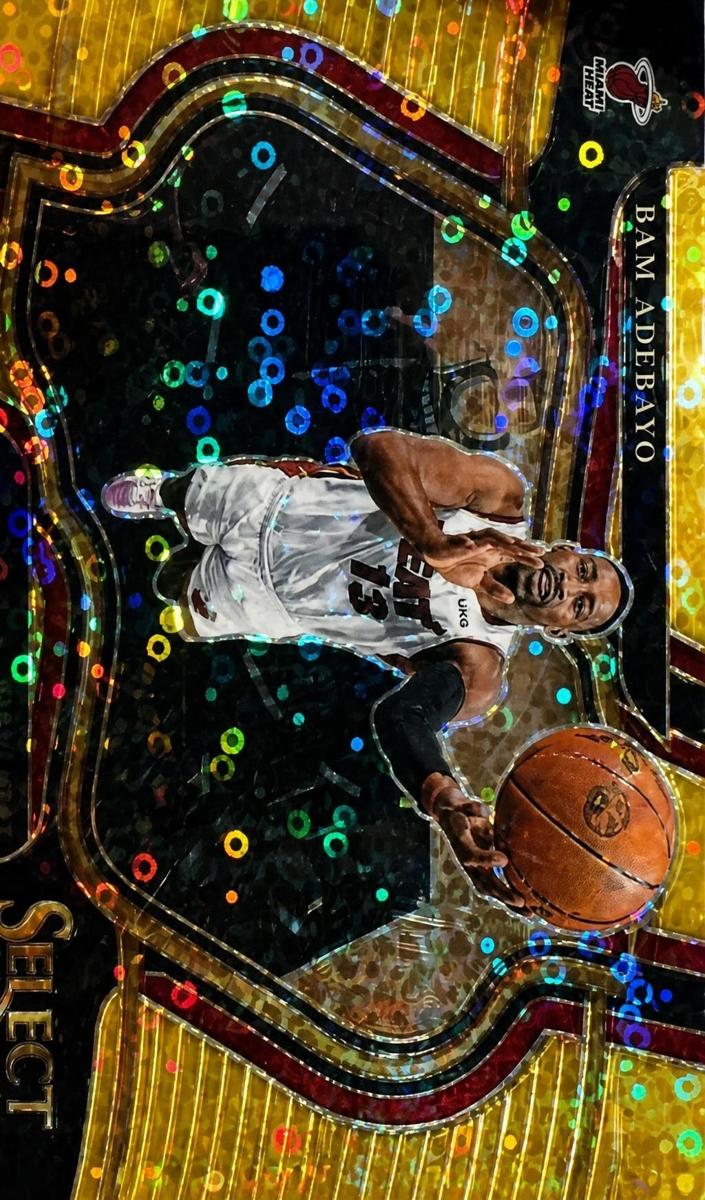 2022 Panini Select Basketball Gold Disco Bam Adebayo #257