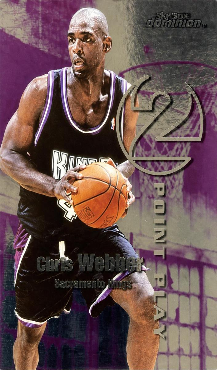 1999 Skybox Dominion Basketball Chris Webber #6TP