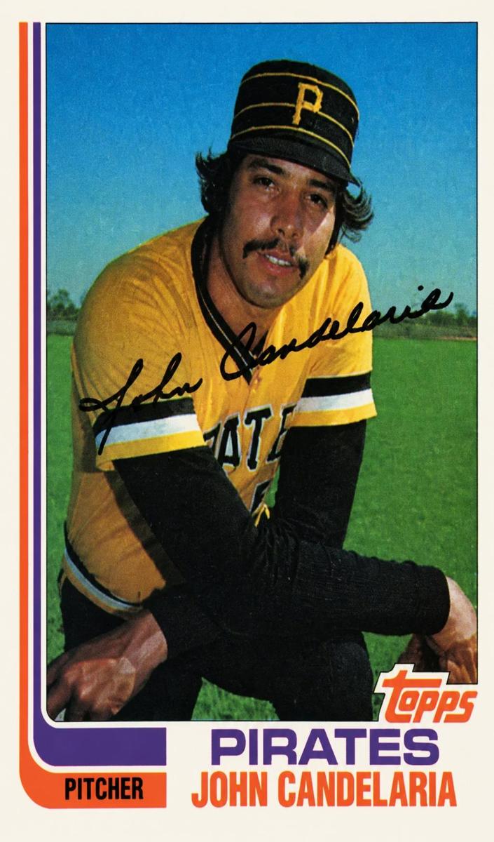 1982 Topps Baseball John Candelaria #425 PSA 9