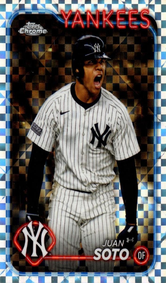 2024 Topps Chrome Update Baseball X-Fractor Juan Soto #USC1 PSA 9