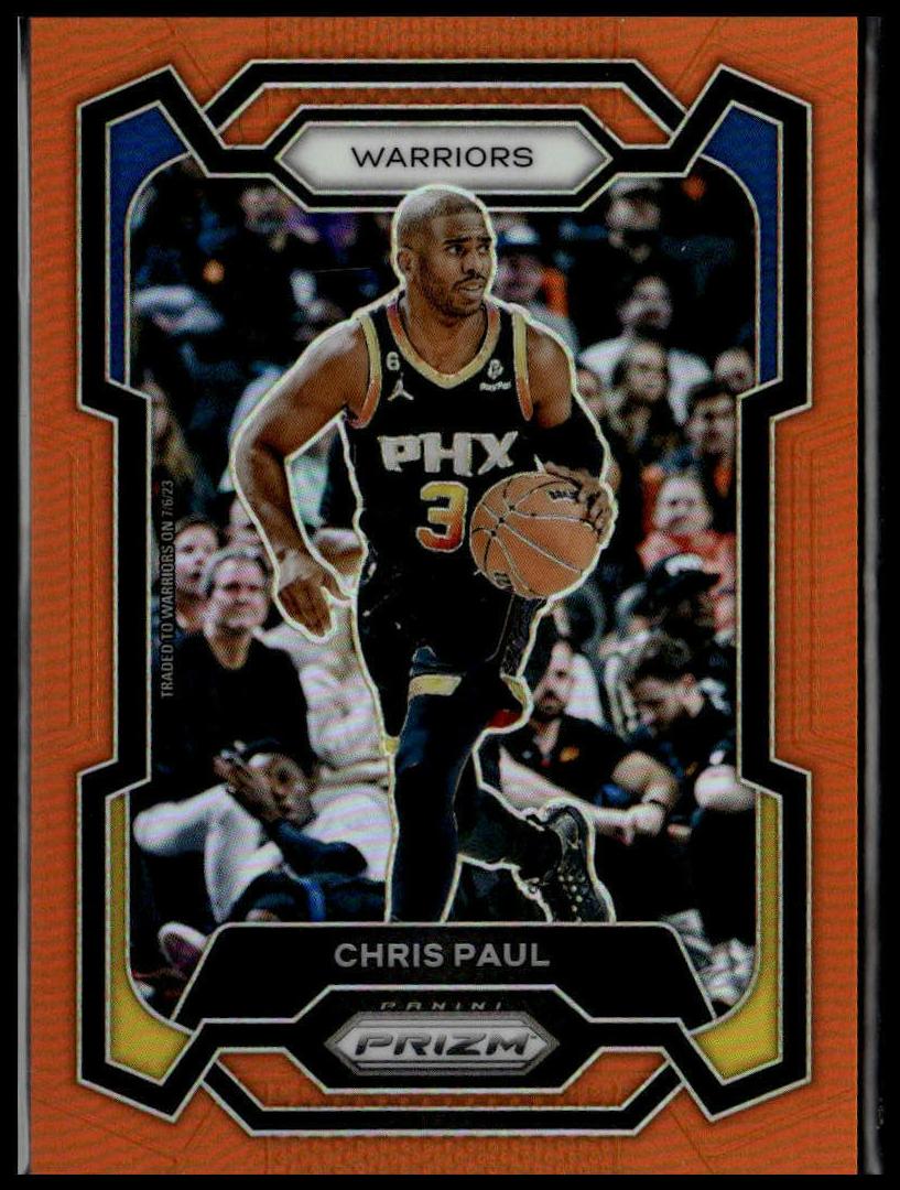 2023 Panini Prizm Basketball Orange Chris Paul #99