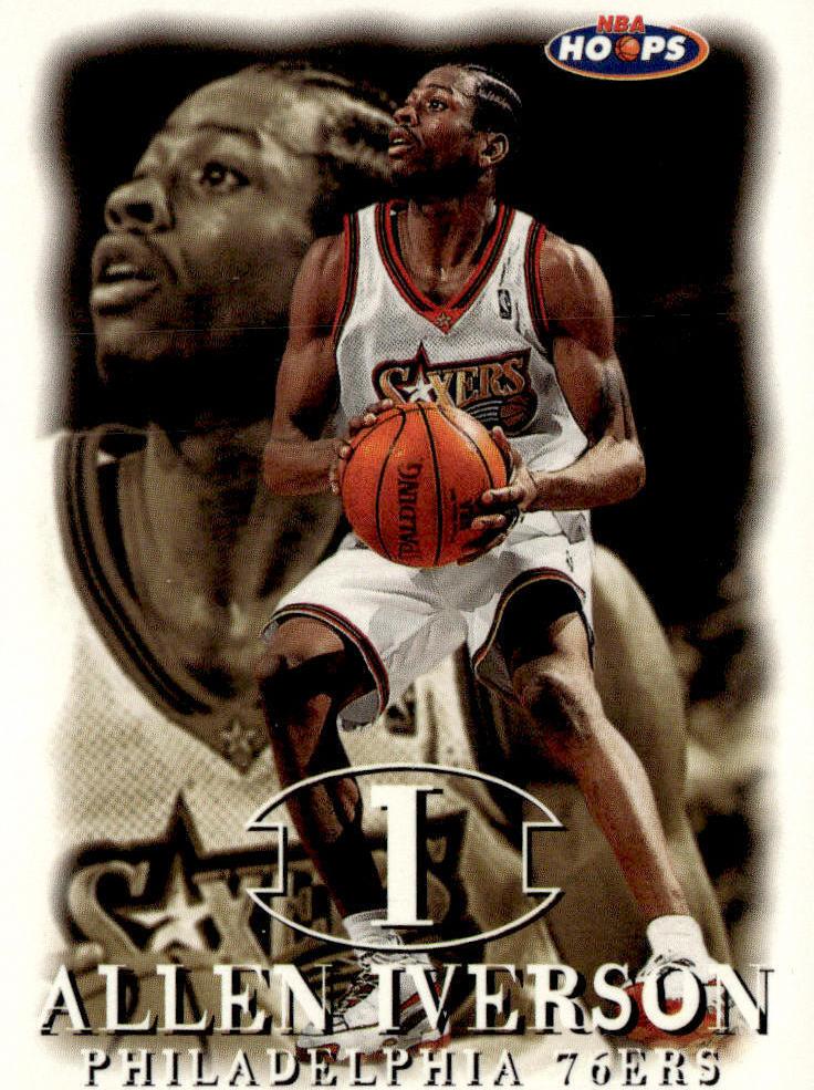 1998 Hoops Basketball Allen Iverson #70