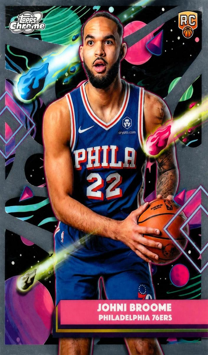 2025 Topps Cosmic Chrome Basketball Johni Broome #125