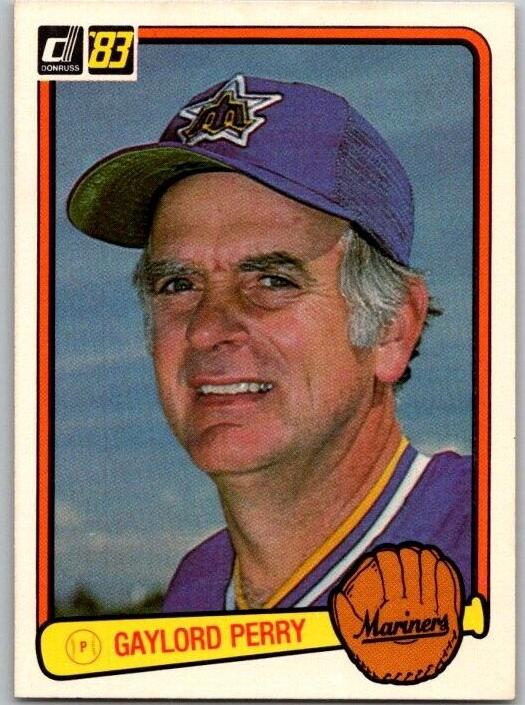 1983 Donruss Baseball Gaylord Perry #307 PSA 9