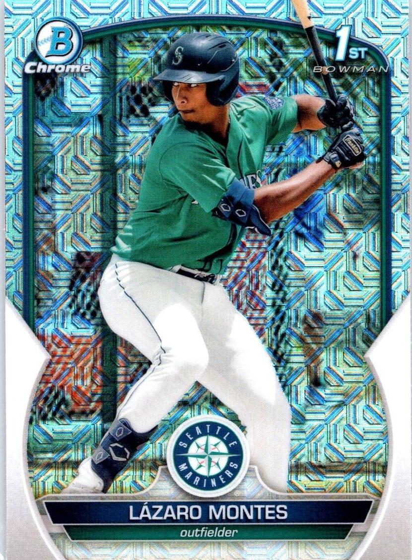 2023 Bowman Chrome Prospects Baseball Refractor Lazaro Montes #BCP-58 PSA 10