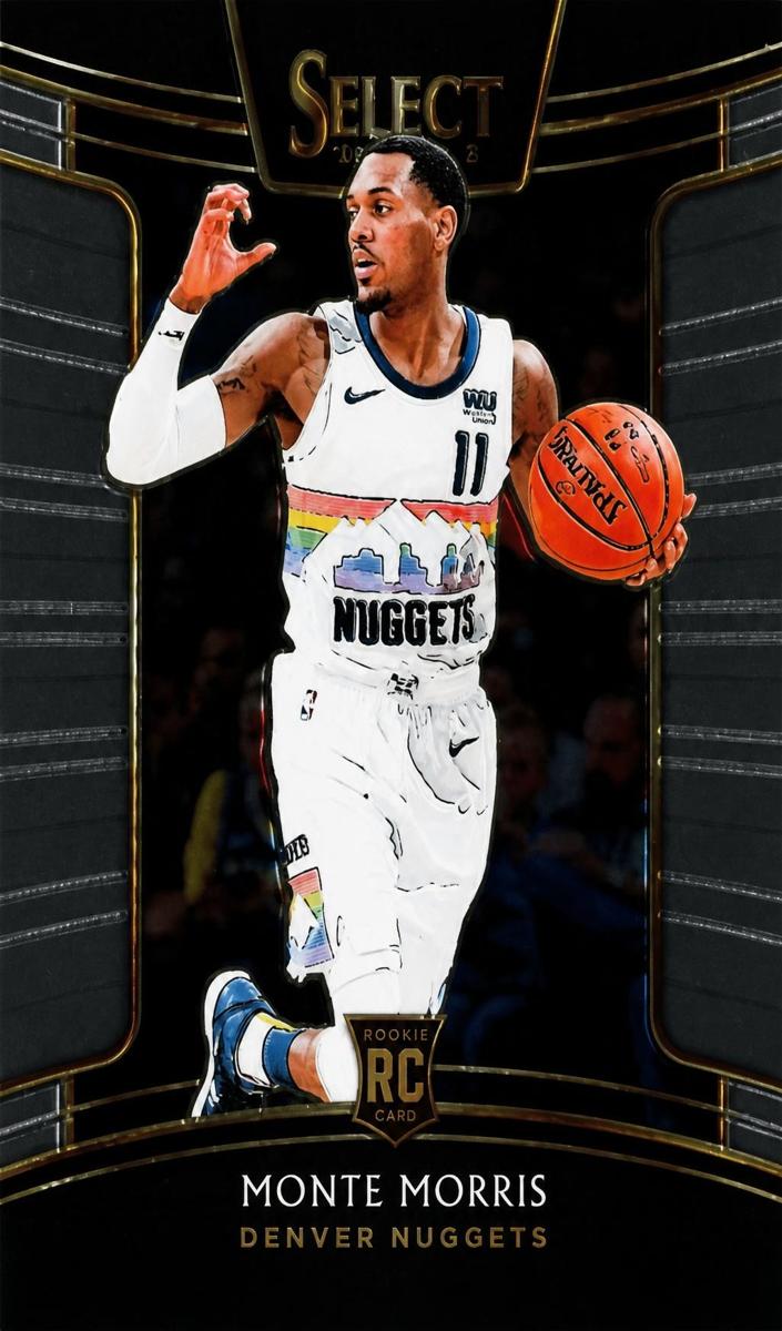 2018 Panini Select Basketball Monte Morris #34